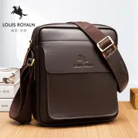 Louis Noble Mens Bag Shoulder Bag Mens Crossbody Bag Casual Mens Bag Backpack Small Bag Business Briefcase Shoulder Rest 【JYUE】