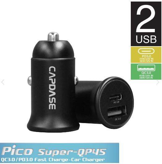 capdase-dual-usb-c-pd-car-charger-pico-super-qp45