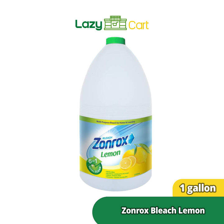 Lazycart Zonrox Bleach Lemon (Green) 1 Gallon Lazada PH
