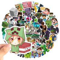 [COD] pieces of minecraft cute graffiti stickers helmet suitcase scooter waterproof wholesale