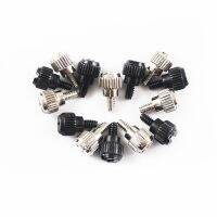 10pcs 6 -32x5/6mmThread Teeth Length 5mm 6mm Computer Pc Case Cooling Fan Toolless Adjustment Screw Thumbscrews Thumb Screw M3.5