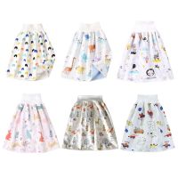 Comfy Children Diaper Skirt Shorts 2 In 1 Anti Bed-Wetting Washable Cotton Potty Training Nappy Pants Waterproof Bed Clothes For