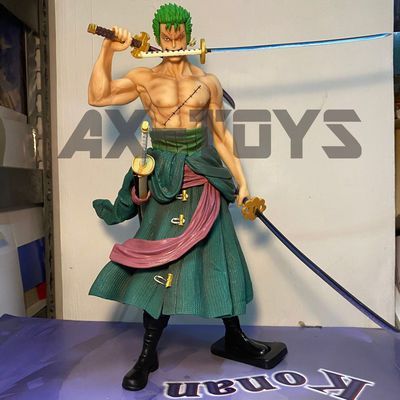 2023-อะนิเมะทำมือโจรสลัด-gk-ดรีมเซารอนโมเดลสองหัวตกแต่งคิง-onepiecefigure