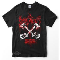 2023Newเสื้อยืด ลายวง dying fetus Die with integrity พรีเมี่ยม