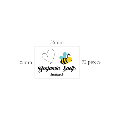 72 pieces Personalized name Labels for child, Custom logo tags, Iron on label, Custom Clothing Labels(YT271)