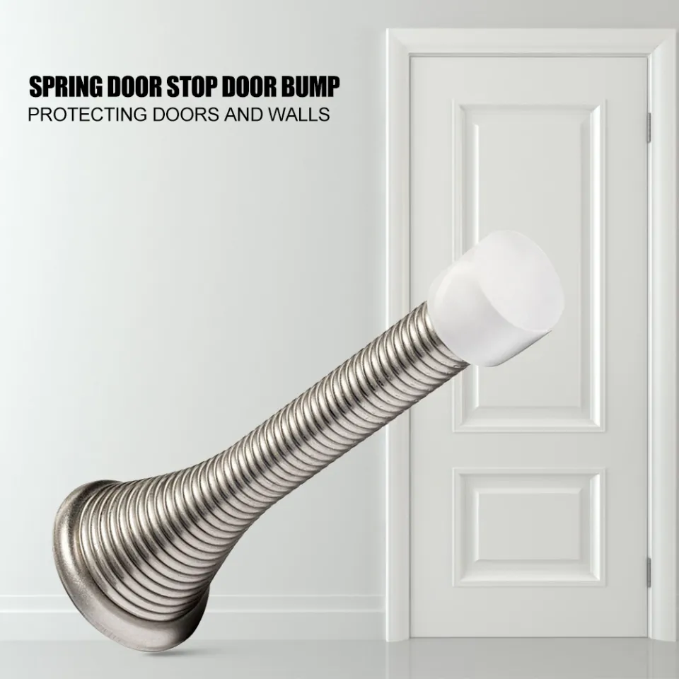 Aimik Spring Door Stopper Door Stop Wall Decorative Door Stopper Protect  Doors & Wall