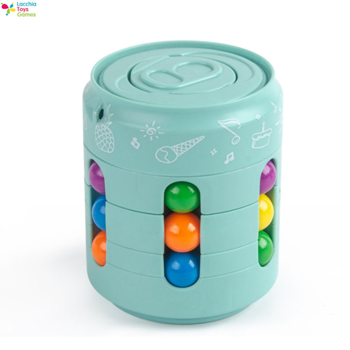 lt-ready-stock-magic-bean-easy-pull-cans-magic-cube-fingertips-gyro-finger-spinner-children-growing-toysของเล่นเด็กผญ1-cod