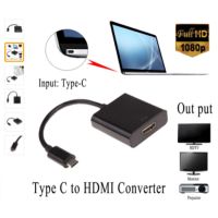 FVDGBDF ตัวผู้-ตัวเมีย อะแดปเตอร์ที่รองรับ Type C เป็น HDMI สายแปลงสัญญาณ HDMI ตัวเมีย สายแปลง USB C เป็น HDMI การออกแบบที่บางเฉียบ 4K ค่ะ ตัวแปลง Type C เป็น HDMI สำหรับ pc/ แล็ปท็อป /แท็บเล็ต/ HDTV