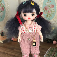 Ob11 18 BJD Cute Dolls Handmade Makeup Face Babyborn Doll Fashion Wig Clothes Accessories Jointed Doll Toy Children Girls Gift