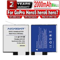 【Thriving】 Trendy deals Mall HSABAT สูง2000MAh AHDBT-501สำหรับ Hero 7 Hero 6 Hero 5 Hero5 Hero6 Hero7