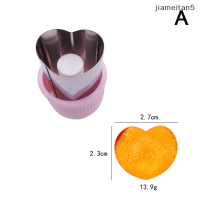 ?[Jiam] เครื่องตัดคุ้กกี้ขนาดเล็กแบบกดสแตนเลสสำหรับเด็กแม่พิมพ์อบผักใช้งานได้สนุก