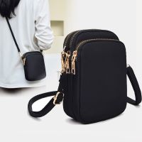 Waterproof Fashion Shoulder Bags Womens Travel Essentials Phone Key Belongings Storage Handbags Wild Coin Paperwork Organized
