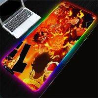 [COD] Mousepad RGB Mouse Pad อุปกรณ์เสริมสำหรับเล่นเกม Anime Mouse Mats Xxl Pad บนโต๊ะโต๊ะ Mat Gamer Mice Mat