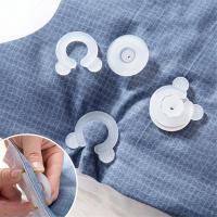 4/8PCS Plastic Durable Comforter Clamp Bed Duvet Fastener Home Holder Sheet Clip Quilt Gripper Blanket Cover Household Gadgets Bedding Accessories