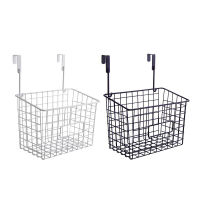 Hanging Bedside Storage Basket Kitchen Drain Basket Storage Rack For Kitchen Cupboard Dormitory Bathroom Organizer Holder