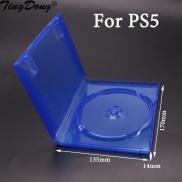 TingDong 1pcs Blue CD Discs Storage Bracket box for Sony for PS5 Games