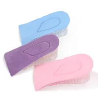 [COD] silicone insole physical heightening double-layer honeycomb half pad detachable