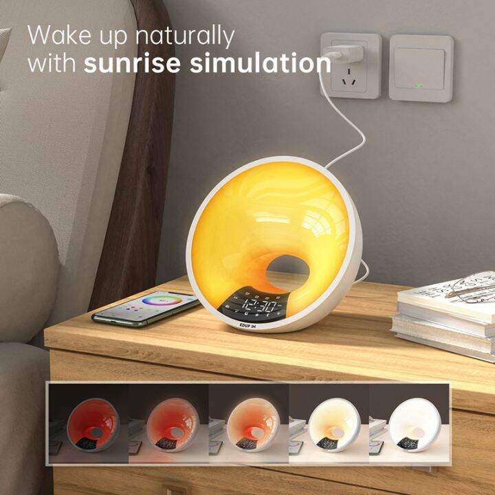 sunrise-alarm-clock-wifi-tuya-smart-app-wake-up-clock-light-simulation-duals-alarm-fm-radio-adjustable-ligh