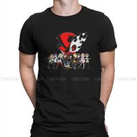 Phantom Thieves Of Heart Chibi Version Essential ManS Tshirt Persona Series Game O Neck Tops Fabric T Shirt Birthday Gifts