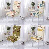 Animal Cartoon P 1Pc Chair Cover   High Living Spandex Chair Slipcover Chairs Kitchen Seat Case Spandex Wedding Banquet 1/2/4/6 Sofa Covers  Slips