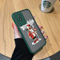 Case4you เคสสำหรับ Vivo Y02A Y02T อนิเมะดราก้อนบอล Kame Sennin Jackie Chun มีน้ำค้างแข็งโปร่งใสแข็งเคสใส่โทรศัพท์เด็กผู้ชายกันกระแทกกล้องปกหลังแบบเต็มเคสป้องกัน