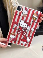 Sanrio Hello Kitty พร้อมช่องปากกาสำหรับ Ipad Mini ซิลิโคน4 Pro เคสป้องกัน Case Ipad อากาศ10.2 10.9 11 2021อากาศ6