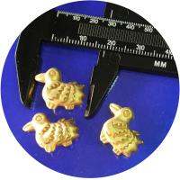 สินค้าจากญี่ปุ่น กระดุมโลหะ สัตว์น่ารัก เป็ด Cute Animal Duck Metal Gold Buttons  กระดุมทอง กระดุมแฟชั่น กระดุมเสื้อ เครื่องตกแต่งกระเป๋า ข