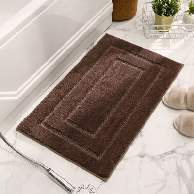 40-90CM Thicken Bathroom Absorbent Floor Mat Bathroom Door Mat Toilet Non-slip Mat Entry Door Mat Household Carpet Plush