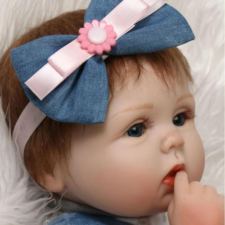 อุปกรณ์ประกอบฉากดวงตาสีฟ้าตุ๊กตาจำลองของเล่นตุ๊กตาเหมือนของจริงสำหรับเป็นของขวัญ