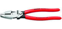 Knipex 09 11 240 SBA 9.5-Inch Ultra-High Leverage Linemans Pliers with Fish Tape Puller and Crimper