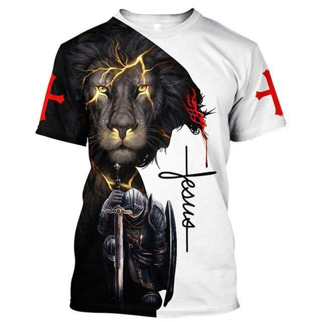 feb-christian-catholic-jesus-men-39-s-3d-print-t-shirts-animal-lion-summer-loose-short-sleeve-harajuku-hip-hop-tops-tees-drop-shipping