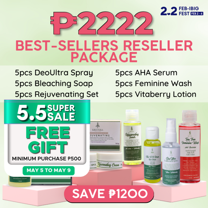 [ 2.2 BEST SELLERS RESELLER PACKAGE ] Greenika BestSelling Products