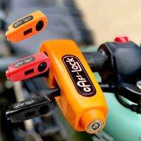 Grip Motor ล็อคยานพาหนะไฟฟ้าที่จับวาล์วป้องกันการโจรกรรมทนทานปลอดภัยล็อคคันเบรคด้านหน้าอุปกรณ์เสริมรถจักรยานยนต์