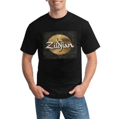 Hip Hop Zildjian Dishes Hand Drawn Logo Punk Tshirts Newest Design Tops