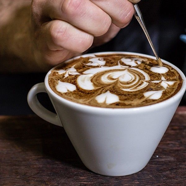 สแตนเลสเข็มกาแฟพลาสติกแต่งหน้ากาแฟ-ของแท้ร้านleesuperlucky02-ออกใบกำกับภาษีได้