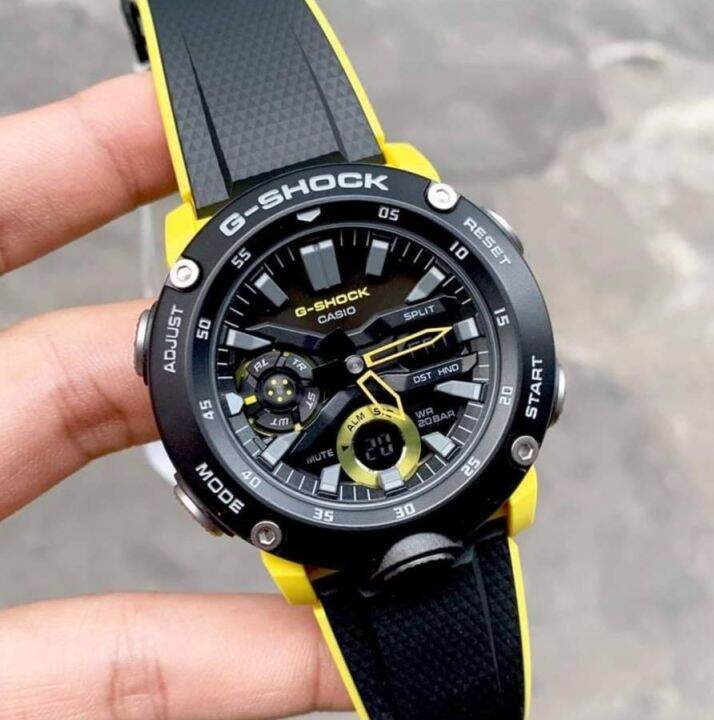 GA 2000 / GA2000 1A9 G SHOCK ORIGINAL Carbon Core Military AutoLight