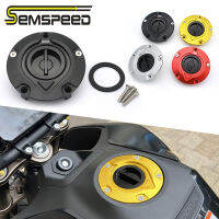 SEMSPEED รถจักรยานยนต์ซีเอ็นซีล็อคถังน้ำมันเชื้อเพลิงแก๊สฝาครอบเบนซินสำหรับ800NK CFMOTO 800 NK 2023