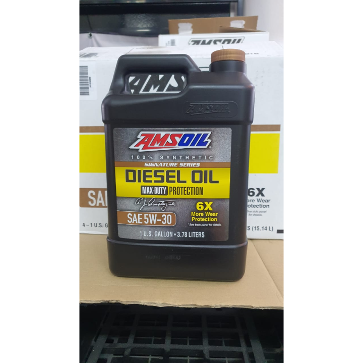 AMSOIL 100% SIGNATURE SERIES MAX-DUTY SYNTHETIC DIESEL ENGINE OIL 5W-30 ...