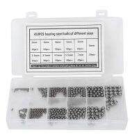 450Pcs Bearing Steel Balls Classification Kit 2/2.5/3/3.5/4/4.5/5/5.5/6/7/8mm Bearing Ball For Casters Conveyors Skates Bicycles