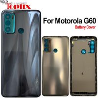 New Cover For Motorola Moto G60 Back Battery Cover Door Rear Glass Housing Case For Moto G60 Battery Cover Housing With Lens