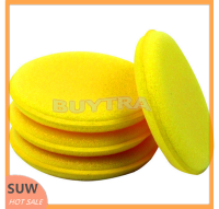 ? SUW 12x Fashion waxing polish WAX Foam ฟองน้ำ applicator Pads สำหรับรถทำความสะอาด