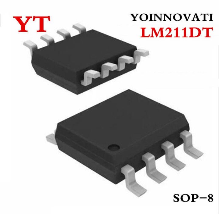 50 pcs/lot LM211DT LM211 211 IC VOLTAGE COMPARATOR 8-SOIC
