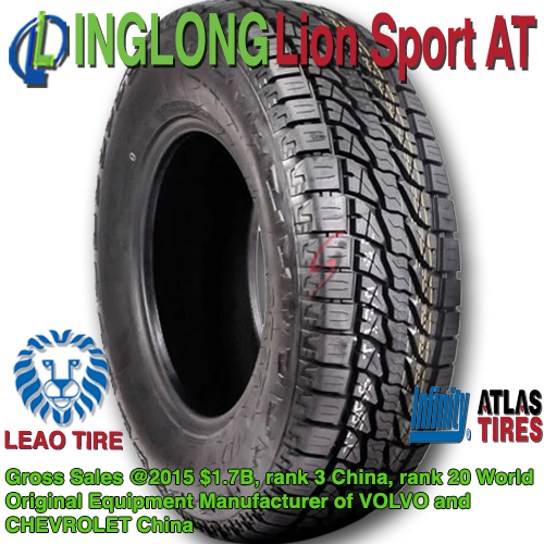 275/65 R18 Leao Lion Sport A/T 10PR 275/65R18 Tire Thailand Lazada PH