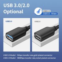 สายเคเบิล USB สายพ่วง USB สายเคเบิล3.0 5Gbps,สำหรับสมาร์ททีวี PS4 Xbox หนึ่ง SSD USB ตัวขยายอะแดปเตอร์ USB N313