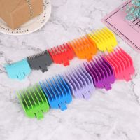 10Pcs Professional Universal Hair Clipper Limit Comb Guide Limit Comb Trimmer Guards Attachment Hairdressing Tools