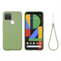 （Encounter shop） Original Liquid Silicone Cases For Google Pixel 4a 4a 5G 5a 5G Pixel 5 4 XL Phone Case Back Cover for Pixel 4 4a 5G 5a 5G 6 6Pro