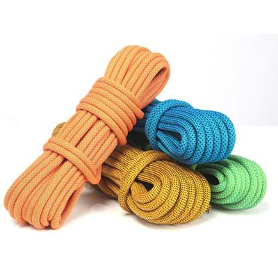 9mm 6 Strand Rock Climbing Rope Parachute Cord Lanyard Rope Wilderness Survival Training Rappelling Rope Camping เชือกนิรภัย-ZOK STORE