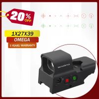 Vector Optics Omega 8 Reticle Red Dot Sight Tactical Reflex Red Green Ilumination Scope With QD Wount fit for .223 AK74 12ga