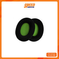 HYPERX GAMING EARPAD BLACK/GREEN กำมะหยี่ (HXS-HSEP3) อุปกรณ์หูฟัง By Speed Computer