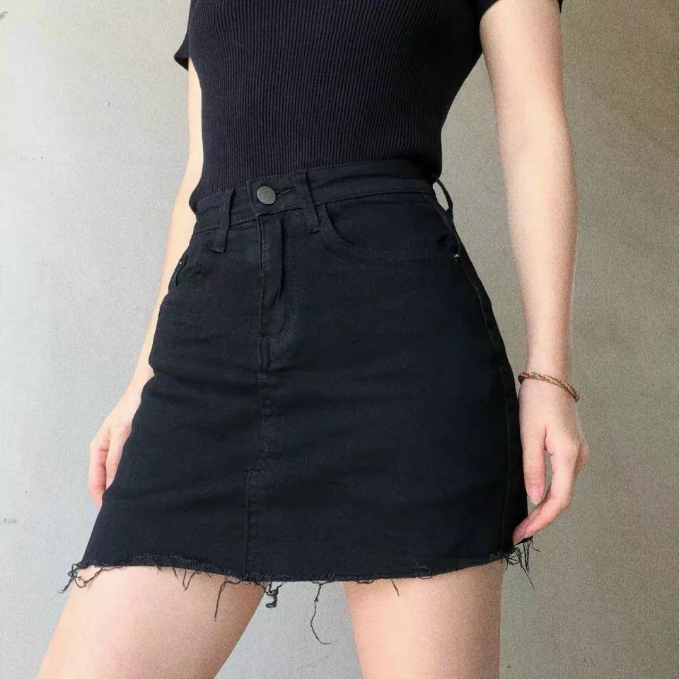 Chân váy jean nữ size M - Oreka.vn